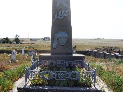 Братская могила советских воинов