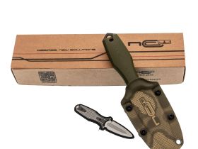 Нож N.C.Custom Grave, сталь AUS-10, рукоять olive G10