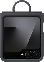 Клип-кейс Samsung Silicone Z Flip7 FE/Z Flip6 Чёрный