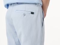 Мужские брюки Lacoste приталенного кроя из смеси хлопка и льна