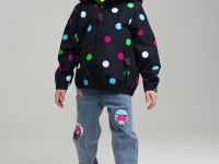 Куртка текстильная с полиуретановым покрытием для девочек (ветровка)