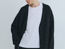 Кардиган с вышивкой, Черный