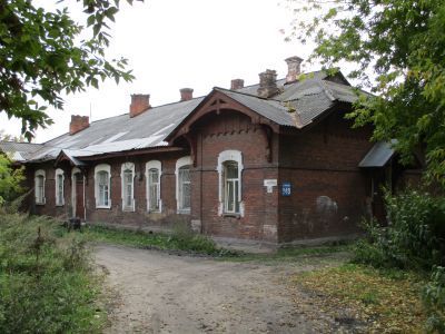 Дом жилой комплекса сооружений станции «Ново-Николаевск» Алтайской железной дороги