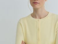 Кардиган из вискозы, Желтый