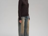 Кардиган прямого кроя с шерстью