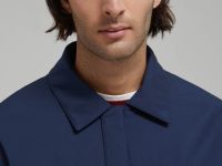 Утепленная куртка с отложным воротником