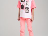 Брюки текстильные для девочек