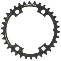 Звезда системы Stronglight для Shimano DURA ACE FC-9000 / ULTEGRA 6800 & Di2 7075-T6 CT? (черный 36 BCD 110 ассиметричный (тип ABS))
