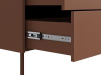 ТВ-тумба Дигарс 203x60 Терракотовый