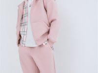 Толстовка на молнии для девочек, Розовый