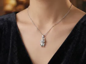 Подвеска из серебра с бриллиантами э0601пд10250351