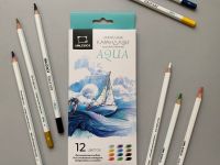 Набор карандашей акварельных Малевичъ "GrafArt" 12 шт