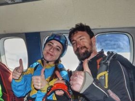 Прыжок с парашютом для двоих