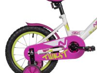 Детский велосипед Novatrack Twist 14, год 2025, цвет Черный