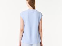 Женская Футболка Lacoste Slim Fit с v-образным вырезом