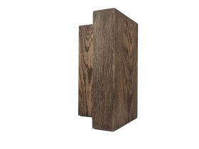 Подставка настольная магнитная для 6 ножей Woodinhome KS003SOB, дуб, коричневый