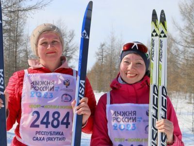 «Лыжня России – 2023» прошла в Удачном