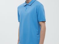 Поло из хлопка свободного кроя