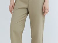 Чиносы с ремнём, Бежевый