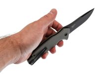 Складной нож Mr.Blade Hellcat Mini, сталь VG-10, рукоять серый G10