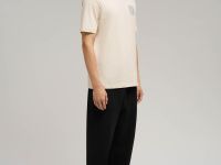 Свободная футболка comfort fit из хлопкового джерси