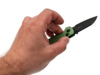 Складной нож Kizer Parakeet, сталь Nitro-V, рукоять зелёный алюминий