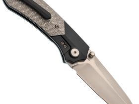 Складной нож Remette Meteor, сталь M390, рукоять Titanium Alloy/Carbon Fiber