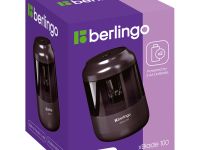 Точилка электрическая Berlingo "xBlade 100" 1 отверстие, с контейнером, картон. упаковка