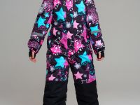 Комбинезон текстильный с полиуретановым покрытием для девочек