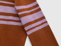 Джемпер широкого силуэта с шерстью