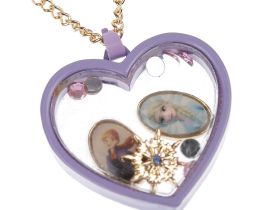 Кулон на цепочке для девочки