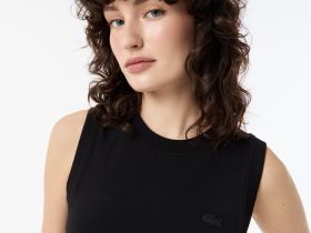 Женский топ Lacoste из эластичного хлопка