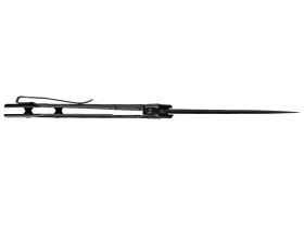 Нож складной Ruike P831S-SB, сталь 14C28N, рукоять сталь, черный