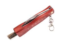 Складной грибной нож Ножиков, дерево, нержавеющая сталь 440