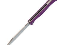 Складной нож Daggerr Toothpick BW, сталь 8Cr14MoV , рукоять фиолетовый FRN