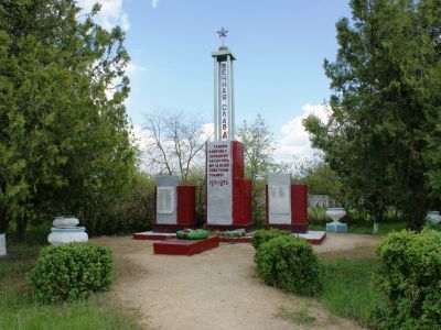 Памятный знак в честь воинов-односельчан, погибших в годы Великой Отечественной войны