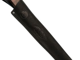 Нож Танто, сталь дамаск, рукоять венге