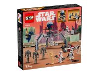 Star Wars 75372 Конструктор Боевой набор солдат-клонов и боевых дроидов