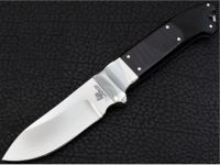 Нож с фиксированным клинком Cold Steel Pendleton Custom Classic, сталь VG-1, рукоять микарта, черный