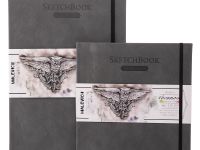 Скетчбук для акварели Малевичъ "Veroneze" А4 40 л 200 г, серый, 25% хлопка