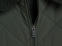 Лёгкая утеплённая куртка, Зеленый