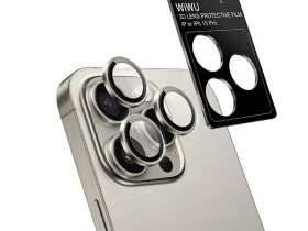 Комплект защиты 3 в 1 Wiwu (WI-IP001) для Apple iPhone 16 Pro (чехол/стекло/стекло для камеры)