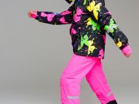 Комплект текстильный с полиуретановым покрытием для девочек: куртка, брюки