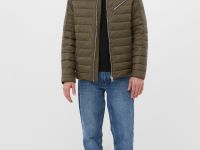 Утепленная куртка без меха мужская