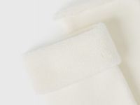 Махровые носки, Белый