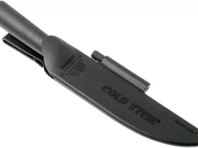 Нож с фиксированным клинком Cold Steel Bushman, сталь SK-5, рукоять сталь, черный