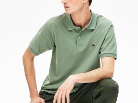 Мужское поло Lacoste L1212 классического кроя