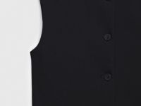 Укороченный жилет, Черный