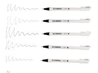 Набор ручек капиллярных SKETCHMARKER 6шт (0.05, 0.1, 0.2, 0.3, 0.4, 0.5мм) NEW