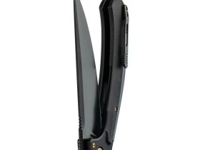 Складной нож Нукер Black, сталь AUS8, рукоять G10